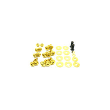 Load image into Gallery viewer, Dress Up Bolts BMW E90/E92/E93 335i (2007-2013) Titanium Hardware Hood Kit - Gold Alternate Image