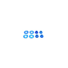 Load image into Gallery viewer, Dress Up Bolts BMW F30/F31/F34/F35 335i (2012-2015) Titanium Hardware Hood Kit - Blue Alternate Image