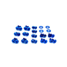 Load image into Gallery viewer, Dress Up Bolts BMW F80 M3 (2014-2018) Titanium Hardware Door Kit - Blue Alternate Image