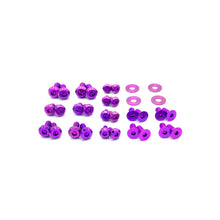 Load image into Gallery viewer, Dress Up Bolts BMW F80 M3 (2014-2018) Titanium Hardware Door Kit - Purple Alternate Image