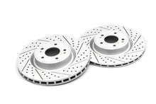 Load image into Gallery viewer, ARK Brake Rotors Hyundai Genesis Coupe 2.0T / 3.8 V6 (10-16) Drilled &amp; Slotted or Slotted - Drilled &amp; Slotted / Brembo Brakes / Front Alternate Image