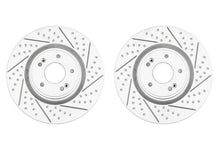 Load image into Gallery viewer, ARK Brake Rotors Hyundai Genesis Coupe 2.0T / 3.8 V6 (10-16) Drilled &amp; Slotted or Slotted - Drilled &amp; Slotted / Standard Brakes / Front Alternate Image