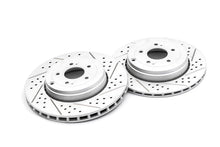 Load image into Gallery viewer, ARK Brake Rotors Hyundai Genesis Coupe 2.0T / 3.8 V6 (10-16) Drilled &amp; Slotted or Slotted - Drilled &amp; Slotted / Brembo Brakes / Front Alternate Image