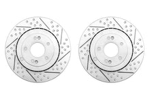 Load image into Gallery viewer, ARK Brake Rotors Hyundai Genesis Coupe 2.0T / 3.8 V6 (10-16) Drilled &amp; Slotted or Slotted - Drilled &amp; Slotted / Standard Brakes / Rear Alternate Image