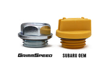 Load image into Gallery viewer, 59.00 GrimmSpeed Oil Cap "The Bolt" Subaru All EJ/FA Engines - Clear or Yellow Zinc - Redline360 Alternate Image
