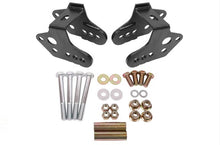 Load image into Gallery viewer, BMR Control Arm Relocation Brackets Ford Mustang (79-04) [Bolt-on] Black or Red - Black Hammertone Alternate Image
