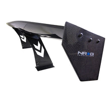 Load image into Gallery viewer, 469.95 NRG Carbon Fiber Spoiler / Wing (69&quot; x 15.25&quot;) Arrow Cut Stands CARB-A691NRG - Redline360 Alternate Image