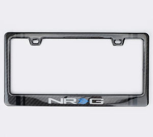 33.99 NRG Carbon Fiber License Plate Frame - Redline360