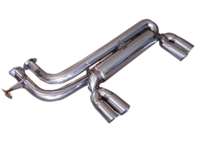 499.95 Top Speed Pro 1 Exhaust BMW E46 M3 (2001-2006) Polished/Titanium Tips - Redline360