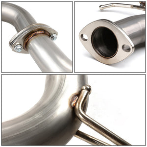 DNA Exhaust Acura Integra LS/GS (90-93) N1 Catback w/ 4.5" Polished or Blue Burnt Tip