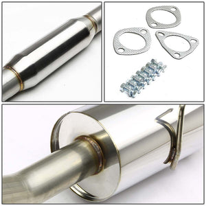 DNA Exhaust Acura Integra RS LS GS (94-01) Catback w/ 4.5" N Muffler Tip - Polished or Burnt Blue