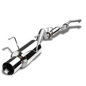 DNA Exhaust Acura RSX Type-S (02-06) Catback w/ 4" N1 Muffler Tip Polished / Blue Burnt