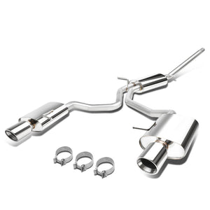 DNA Exhaust Audi A4 Sedan / Coupe 1.8L/2.0L Turbo FWD (02-05) Catback w/ 4" Double Rolled Tips