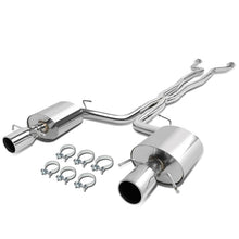 Load image into Gallery viewer, DNA Exhaust Cadillac CTS-V Sedan RWD 6.2L (09-13) Catback w/ 4.5&quot; OD Double Walled Diagonal Cut Tips Alternate Image