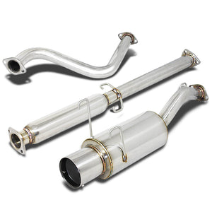 DNA Exhaust Honda Del Sol (93-97) Catback w/ 4.5" Stainless or Blue Burnt Tip