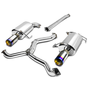 DNA Exhaust Subaru Legacy GT (05-09) Catback w/ 4" Polished or Blue Burnt Tips