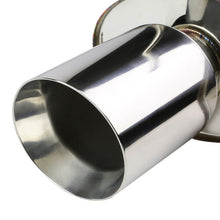 Load image into Gallery viewer, DNA Exhaust Mitsubishi Eclipse 2.4L (06-09) Catback w/ 4&quot; Polished or Burnt Single Wall / Polished Double Walled Tip Alternate Image