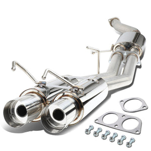 DNA Exhaust Nissan 240SX S13 (89-94) Catback w/ Dual N1 Mufflers & 3.5" Tips - Stainless Steel