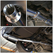 Load image into Gallery viewer, DNA Exhaust Nissan 240SX S13 (89-94) Catback w/ 4&quot; Polished or Blue Burnt Muffler Tip Alternate Image