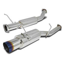 Load image into Gallery viewer, DNA Exhaust Nissan 240SX S13 (89-94) Catback w/ 4&quot; Polished or Blue Burnt Muffler Tip Alternate Image