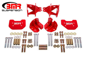 429.95 BMR Rear Coilover Conversion Kit Ford Mustang (79-04) [Non-adjustable Shock Mount] Red or Black - Redline360