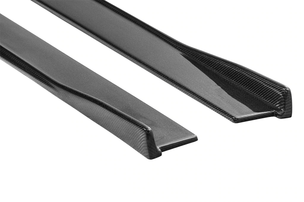 Carbon Fiber Side Skirts For Kia Stinger (2017-2024) - Anti-Scratch Rocker Panel Extensions