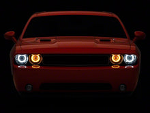 Load image into Gallery viewer, Raxiom Projector Headlights Dodge Challenger w/ Factory Halogen (08-14) [Dual LED Halo w/ DRL Ring] w/ or w/o Sequential Turn Signals Alternate Image