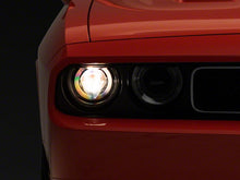 Load image into Gallery viewer, Raxiom Projector Headlights Dodge Challenger w/ Factory Halogen (08-14) [Dual LED Halo w/ DRL Ring] w/ or w/o Sequential Turn Signals Alternate Image