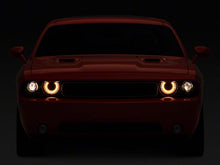 Load image into Gallery viewer, Raxiom Projector Headlights Dodge Challenger w/ Factory Halogen (08-14) [Dual LED Halo w/ DRL Ring] w/ or w/o Sequential Turn Signals Alternate Image