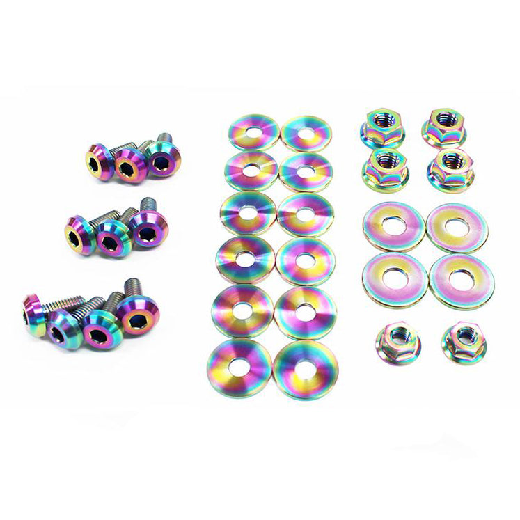 Dress Up Bolts Chevy Camaro (1015) Titanium Full Engine Bay Kit