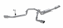 Load image into Gallery viewer, 729.99 MBRP Exhaust Ford F150 2.7 3.5 EcoBoost / 5.0 V8 (2021-2022) Touring Catback - Dual Split Side Exit - Redline360 Alternate Image