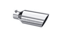 Load image into Gallery viewer, MBRP Exhaust Tip [7" O.D. / Rolled End / 4" inlet / 18" in length] T304 Stainless Steel or Black Coated - T304 Stainless Steel Alternate Image
