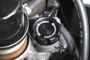 59.00 GrimmSpeed Delrin Oil Cap "Cool Tough" Subaru All EJ/FA Engines - 120019 - Redline360