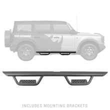 Load image into Gallery viewer, 529.05 Go Rhino Dominator D2 Side Steps Ford Bronco 4 Doors (2021) [Extreme - w/ Welded Drop Down Hoop Steps] Extreme D2 - Redline360 Alternate Image