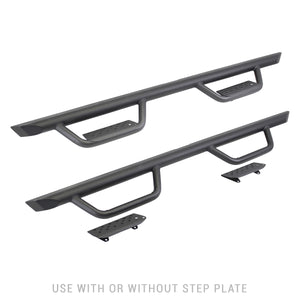 529.05 Go Rhino Dominator D2 Side Steps Ford Bronco 4 Doors (2021) [Extreme - w/ Welded Drop Down Hoop Steps] Extreme D2 - Redline360