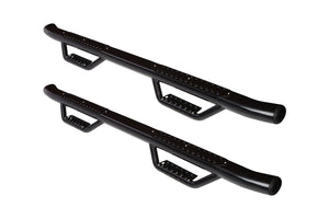 503.95 Go Rhino Dominator D4 Side Step Dodge Ram 1500 Quad Cab (09-10) - Dual Step/Cab-Length - Redline360