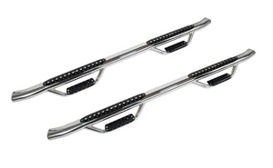 503.95 Go Rhino Dominator D4 Side Step Dodge Ram 1500 Quad Cab (09-10) - Dual Step/Cab-Length - Redline360