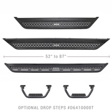 Load image into Gallery viewer, Go Rhino Dominator D6 Drop Steps Jeep Wrangler (07-20) Extreme D6 / Rock Sliders - Default Title Alternate Image