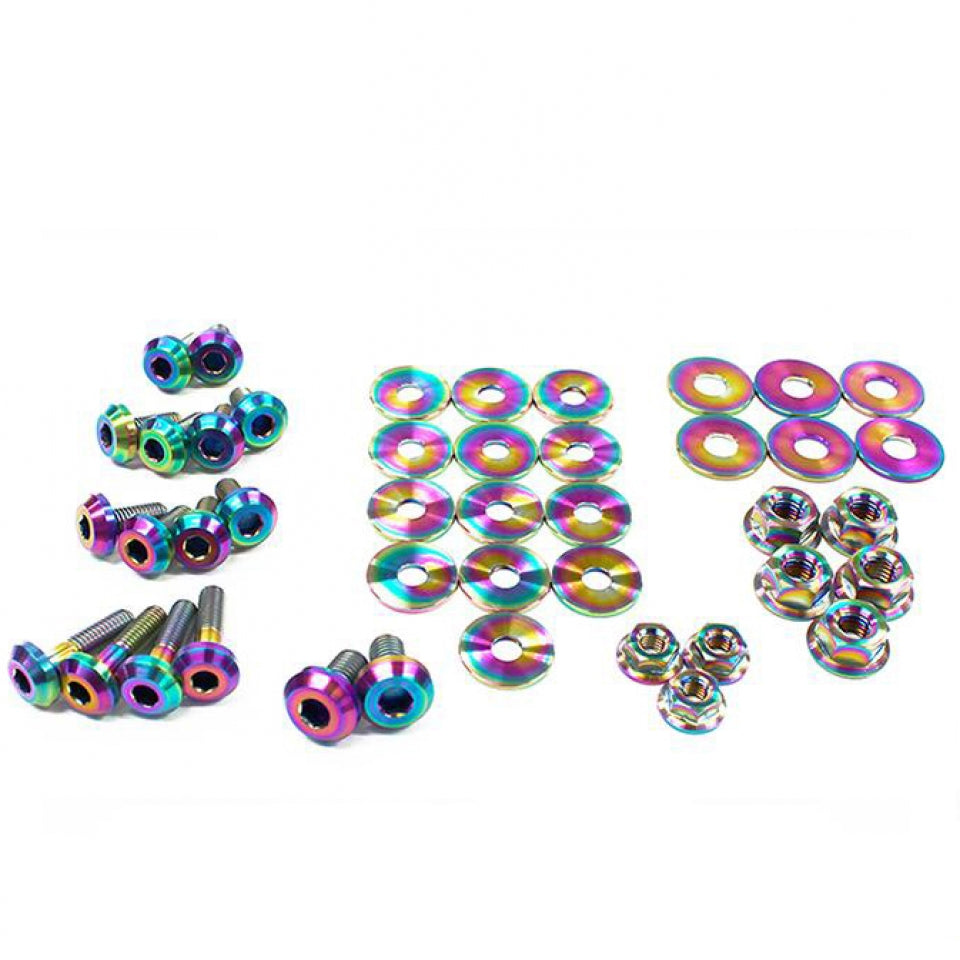 Dress Up Bolts Dodge Dart (20132016) Titanium Full Engine Bay Kit