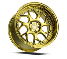 Load image into Gallery viewer, 272.25 Aodhan DS01 Wheels (18x10.5 5x120 +25 Offset) Black / Chrome / Gold - Redline360 Alternate Image
