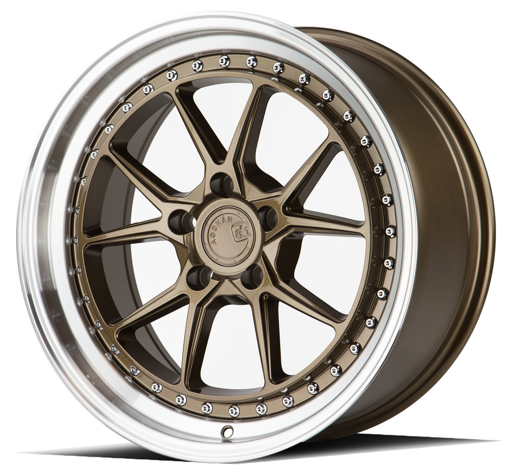 Aodhan DS08 Wheels (18x9.5 5x120 +35 Offset) Bronze / Black / Silver