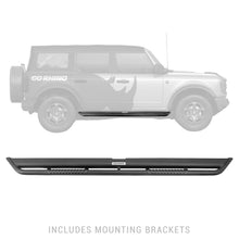 Load image into Gallery viewer, 529.05 Go Rhino Dominator DS Side Steps Ford Bronco 4 Doors (21-22) [Extreme - w/ Removeable Step Pads] - Redline360 Alternate Image