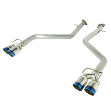 Load image into Gallery viewer, 375.25 Remark Muffler Delete Exhaust Lexus IS200t/IS300/IS350 (2017-2019) Polished / Blue Tips - Redline360 Alternate Image