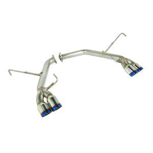 Remark Axleback Exhaust Subaru WRX & STi (2015-2021) [SPT Version] Polished or Burnt Stainless Tips