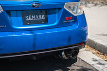 Load image into Gallery viewer, Remark Catback Exhaust Subaru Impreza WRX / STI GR Hatchback (08-14) [R1-Spec] Single Exit w/ Slant-Cut Tip - Stainless Steel Alternate Image