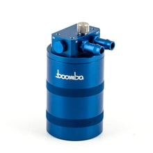 Load image into Gallery viewer, Boomba Racing Oil Catch Can CCV Hyundai Veloster Turbo (19-21) Stage 1 or Stage 2 - Stage 1 / Blue Anodize Alternate Image