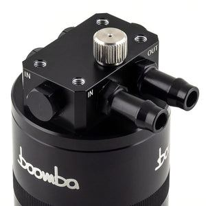 Boomba Racing Compact Oil Catch Can CCV Hyundai Veloster N (19-21) Sta