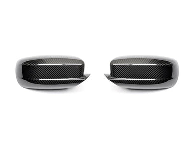 Autotecknic Replacement Mirror Covers Chrysler 300 (11-19) Dry Carbon Fiber