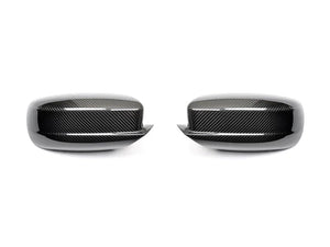 Autotecknic Replacement Mirror Covers Dodge Charge (11-19) Dry Carbon Fiber