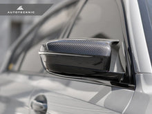 Load image into Gallery viewer, Autotecknic Replacement Mirror Covers BMW M5 F90 (18-22) Dry Carbon Fiber Alternate Image